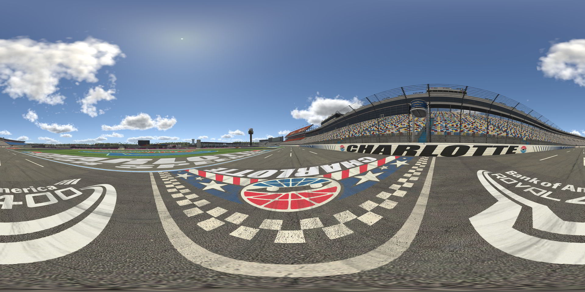 Charlotte Motor Speedway - Oval - 2018 - iRTrackwalk.com