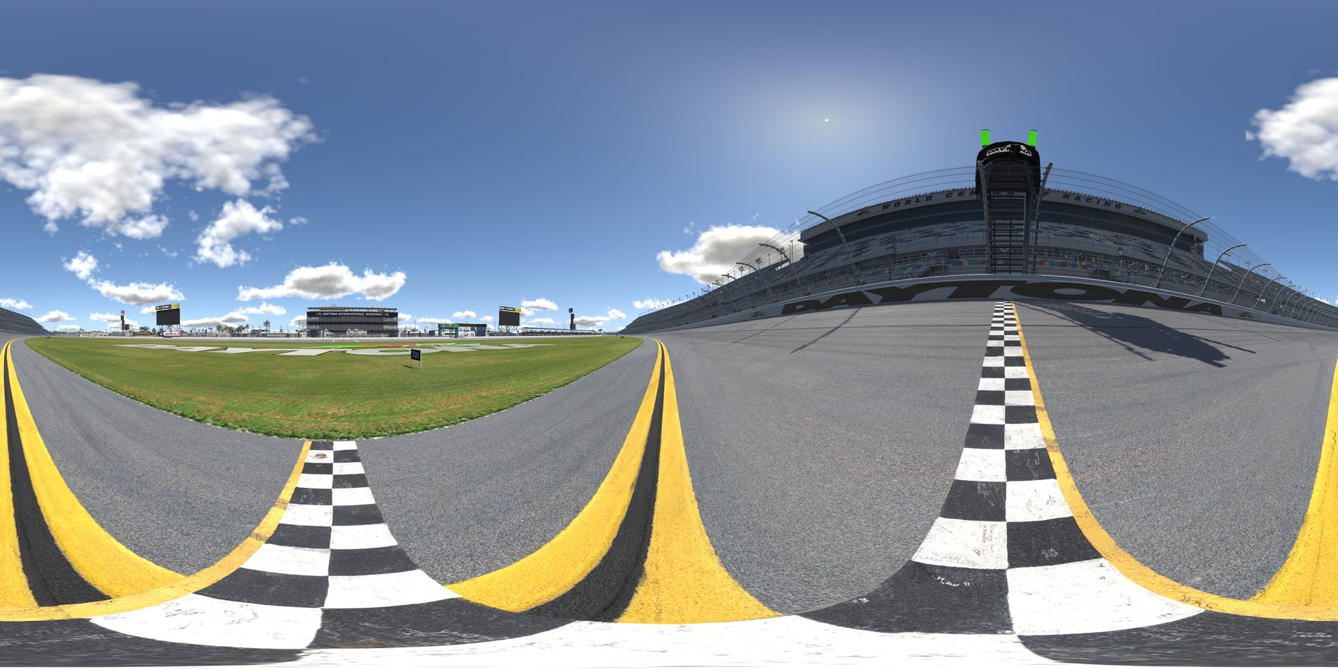 Daytona International Speedway Oval Track Configuration